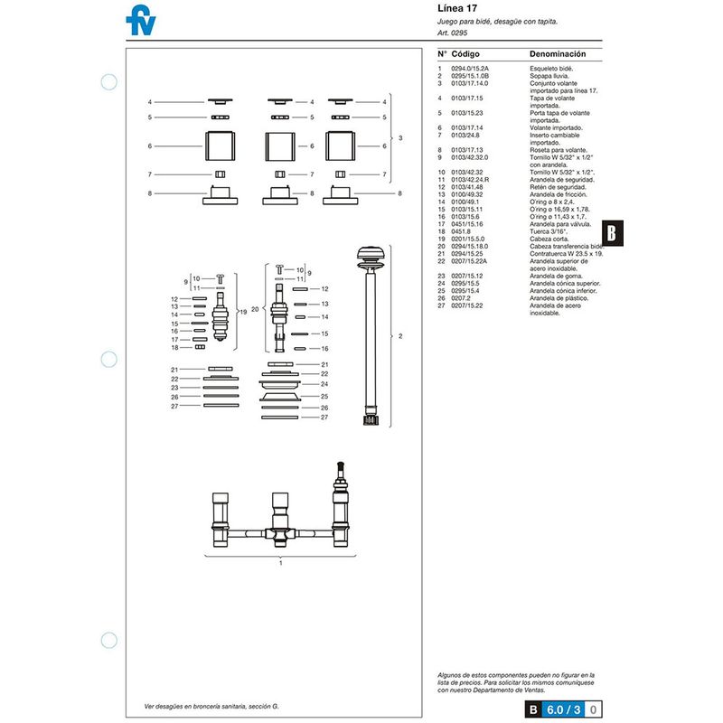 Griferia-para-Bidet-Fv-California