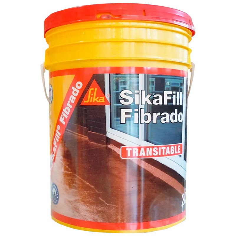 Membrana-Liquida-Blanca-Acrilica-SikaFill-Fibrado-Sika-x-20-Kg