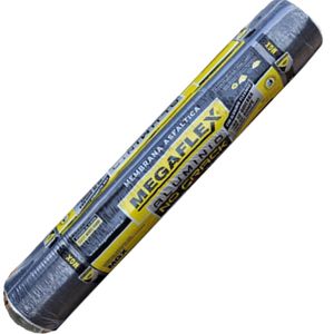 Membrana Asfáltica Aluminio Megaflex No Crack 1x10mt MGX 450