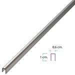 Listel-Dylan-Acero-Inoxidable-Brillante-0.6X2.5M