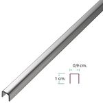 Listel-Dylan-Acero-Inoxidable-Brillante-0.9X2.5M