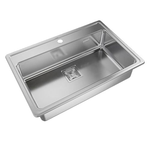 Pileta Bacha Cocina Johnson Acero 304 Simple QUADRA MAX Q71A