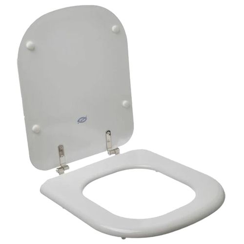Tapa Asiento Inodoro Daccord BA Madera H/Cromo
