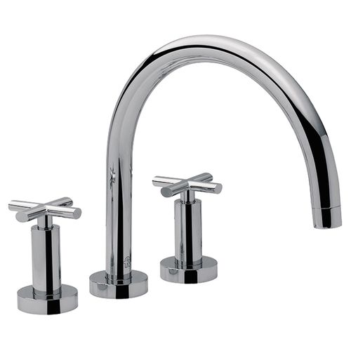 Grifería Para Bañera Hidromasaje Fv Nerea Cromo 210/59