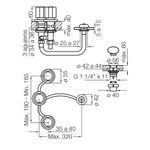Esquema-Griferia-Bidet-Allegro-295-15