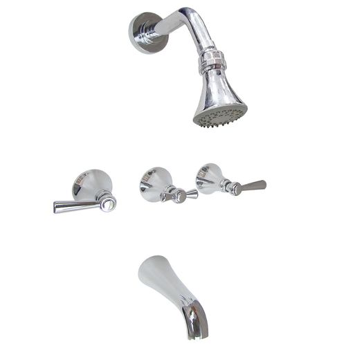 Grifería Para Ducha Lever Estalgrif Eleven Cromo