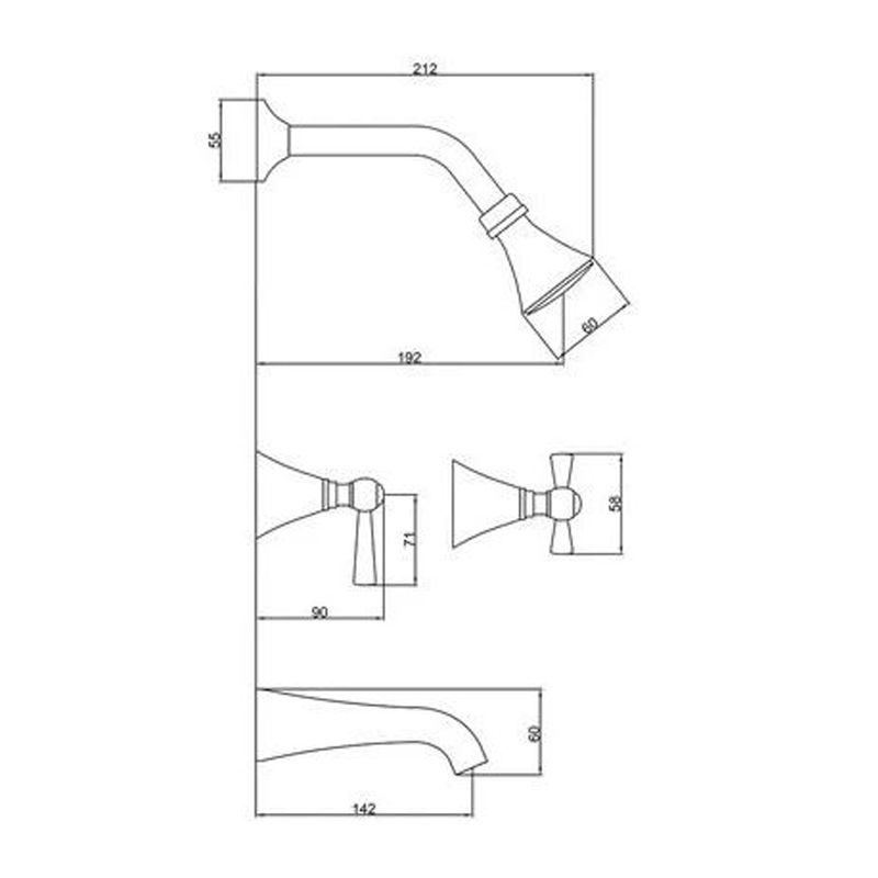 Esquema-Griferia-Ducha-Eleven-Lever