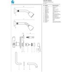 despiece-Griferia-Ducha-Monocomando-Arizona-106-b1