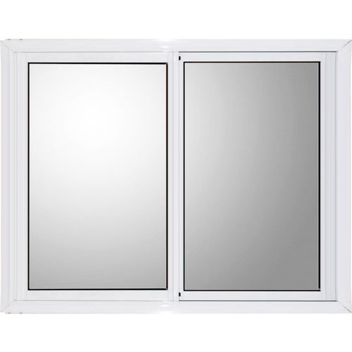 Ventana Aluminio Blanco 150x150 Vidrio Entero Herfasa