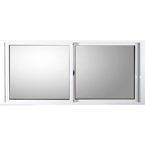 Ventana Aluminio Blanco 060x040 Vidrio Entero Nexo L1011