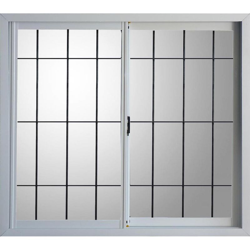 Ventana-Aluminio-Blanco-100x110-Vidrio-Entero---Reja-Nexo-L1163