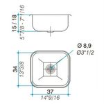 Pileta-Bacha-Cocina-Johnson-Acero-304-Simple-E37-18