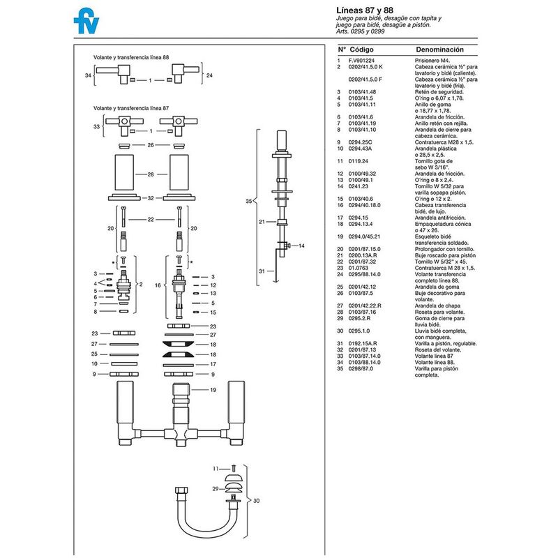 despiece-Griferia-Bidet-Temple-295-87