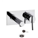 Griferia-Lavatorio-monocomando-Pared-Libby-206-39