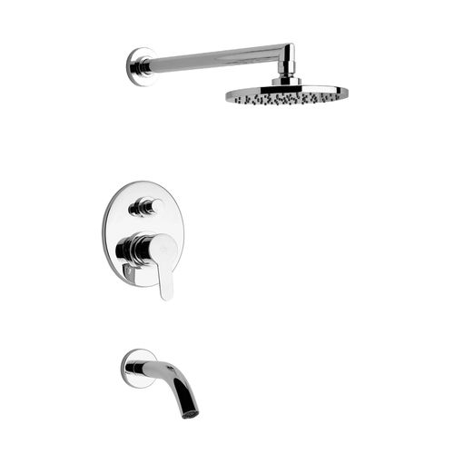 Grifería Para Ducha Monocomando Fv Puelo Cromo 106/B5