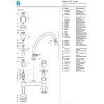 despiece-Griferia-Cocina-Mesada-California-416-17