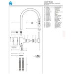 Despiece-Griferia-Cocina-Monocomando-Temple-411-04-87