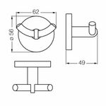 Esquema-Percha-Bano-Modena-II-Gris-Satinado-Aq78212-GM