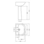 Lavatorio-Bari-1-Agujero-LKM1