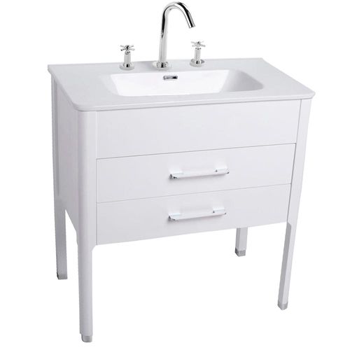 Vanitory de Pie Curve Blanco Campi 80 Cm