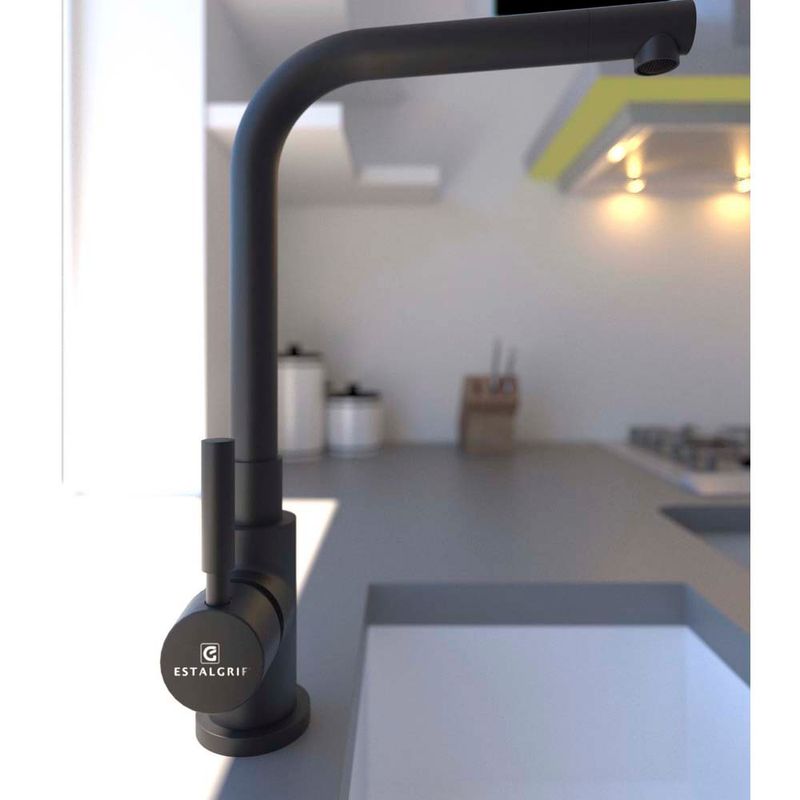 Griferia-Cocina-Patriot-Black