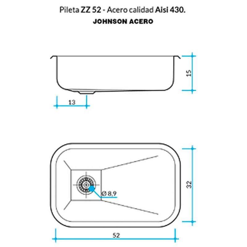 pileta-bacha-cocina-acero-430-johnson-zz52-esquema