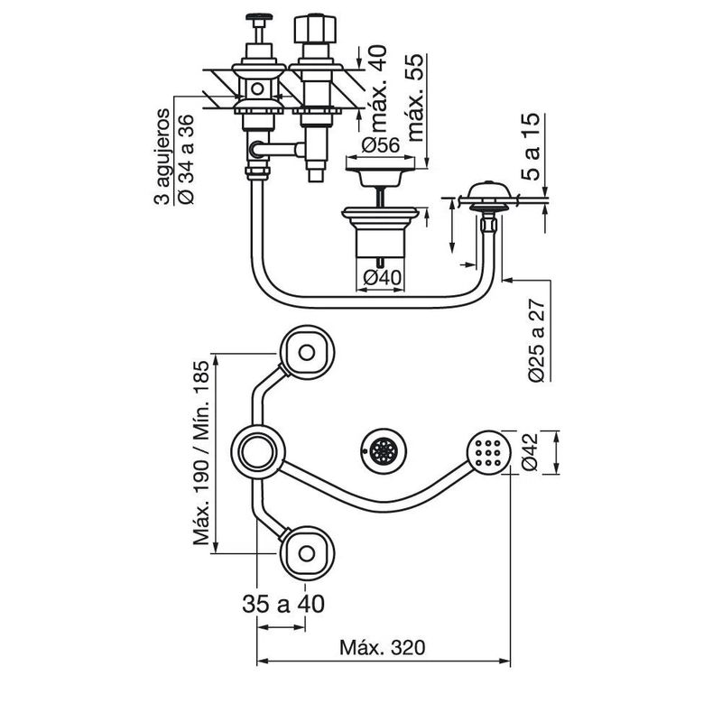griferia-bidet-arizona-fv-cromo-295b1p-esquema