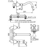 griferia-lavatorio-pared-margot-fv-lever-cr-203-62l-esquema