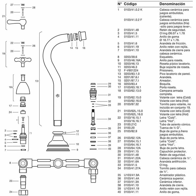 griferia-lavatorio-pared-margot-fv-lever-cr-203-62l-despiece