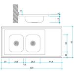 mesada-cocina-bacha-doble-120-izquierda-johnson-cc28-esquema