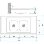 mesada-cocina-bacha-doble-120-centro-johnson-cc28-esquema