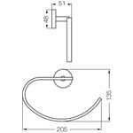 accesorio-bano-toallero-aro-selena-fv-cromo-16250-esquema