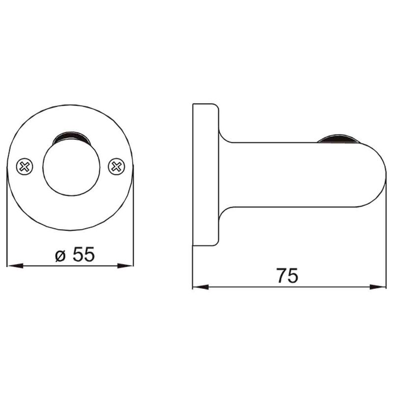 accesorio-bano-percha-allegro-fv-cromo-16615-esquema