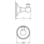 accesorio-bano-percha-liberty-fv-cromo-16646-esquema