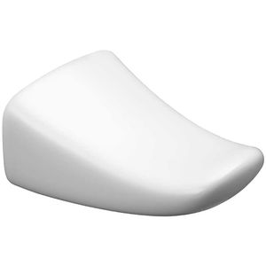 Percha Simple Baño Embutir Ferrum Clásico Blanco APZ3C
