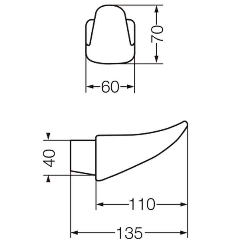 accesorio-bano-percha-grande-simple-clasico-ferrum-blanco-apz3c-esquema