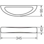accesorio-bano-toallero-integral-compacto-ferrum-blanco-ate8s-esquema