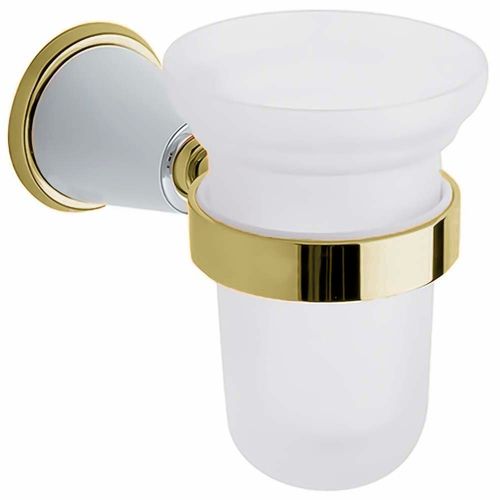 Porta Cepillos Fv Chess Cromo Oro 169/84