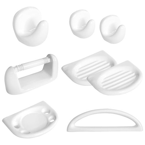 Accesorios para Baño Daccord Sena Boutique Blanco 8 Piezas