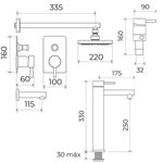 combo-bano-monocomando-ducha-lavatorio-pico-alto-bidet-arona-estalgrif-black-esquemas