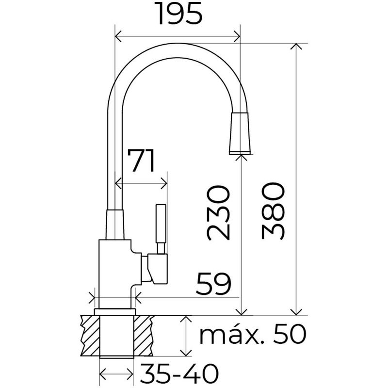 griferia-cocina-monocomando-top-flex-estalgrif-cromo-blanco-esquema