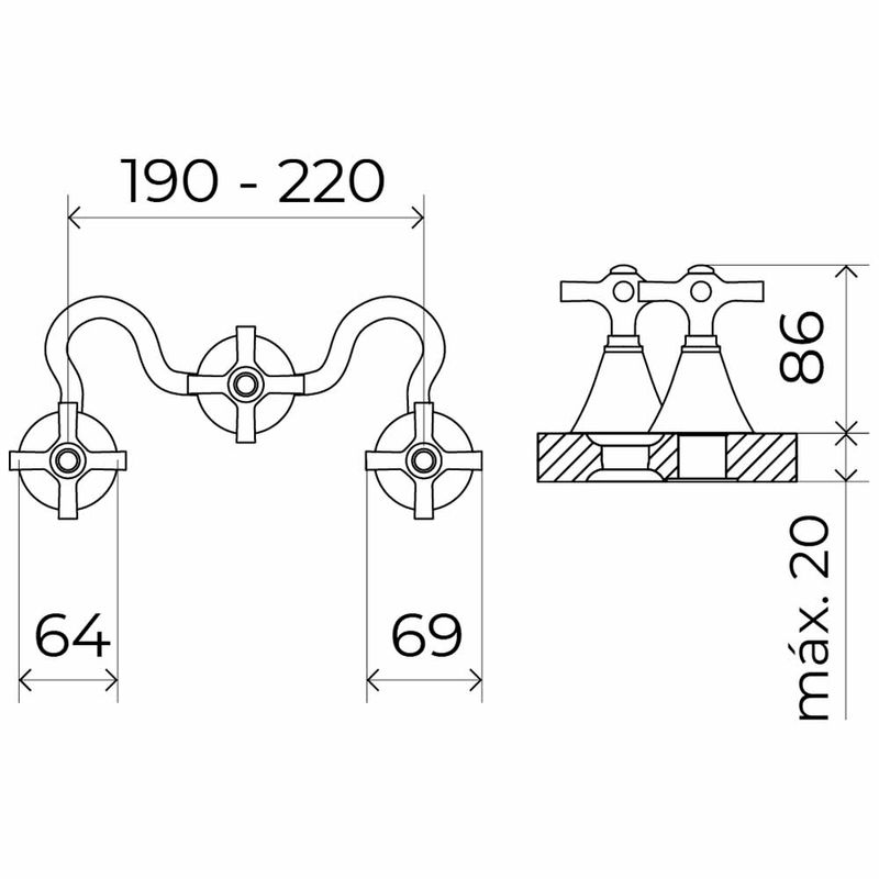 griferia-bidet-eleven-cruz-estalgrif-cromo-esquema