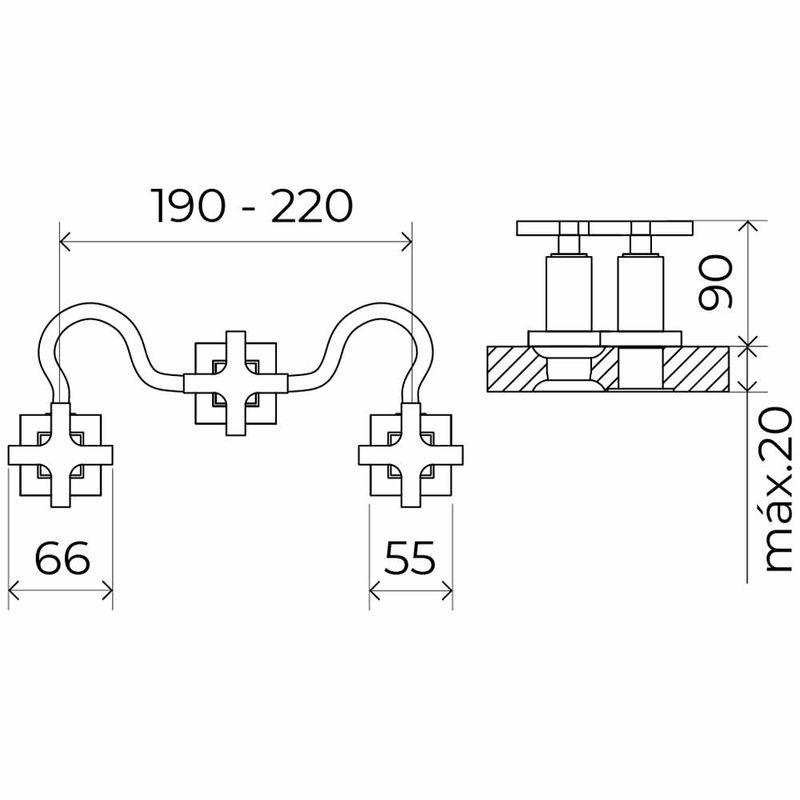 griferia-bidet-quartier-estalgrif-cromo-esquema
