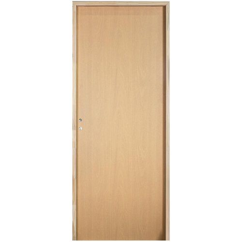 Puerta Placa Nativa 080x200 Marco Madera Derecha Oblak