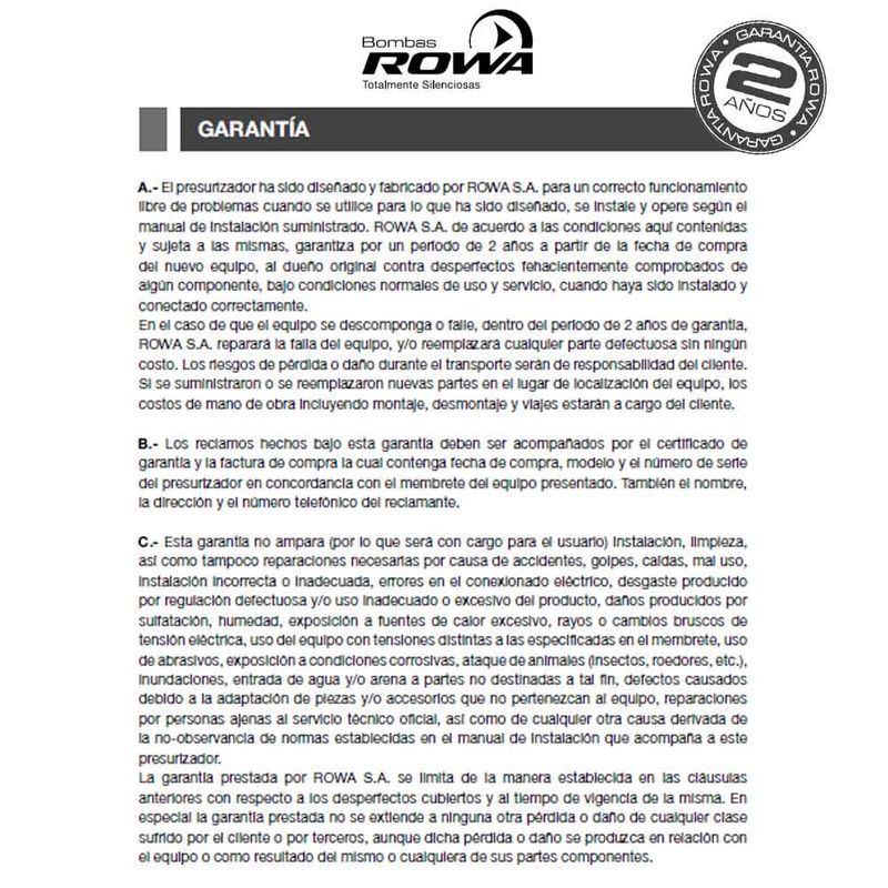 garantia-rowa