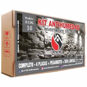 Kit Placas Antihumedad 0,72 Mt2 Humi 10