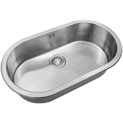 Pileta Bacha Cocina Johnson Acero 304 Simple Curve SI77A
