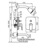 griferia-ducha-monocomando-jana-fv-cromo-106-m1-esquema
