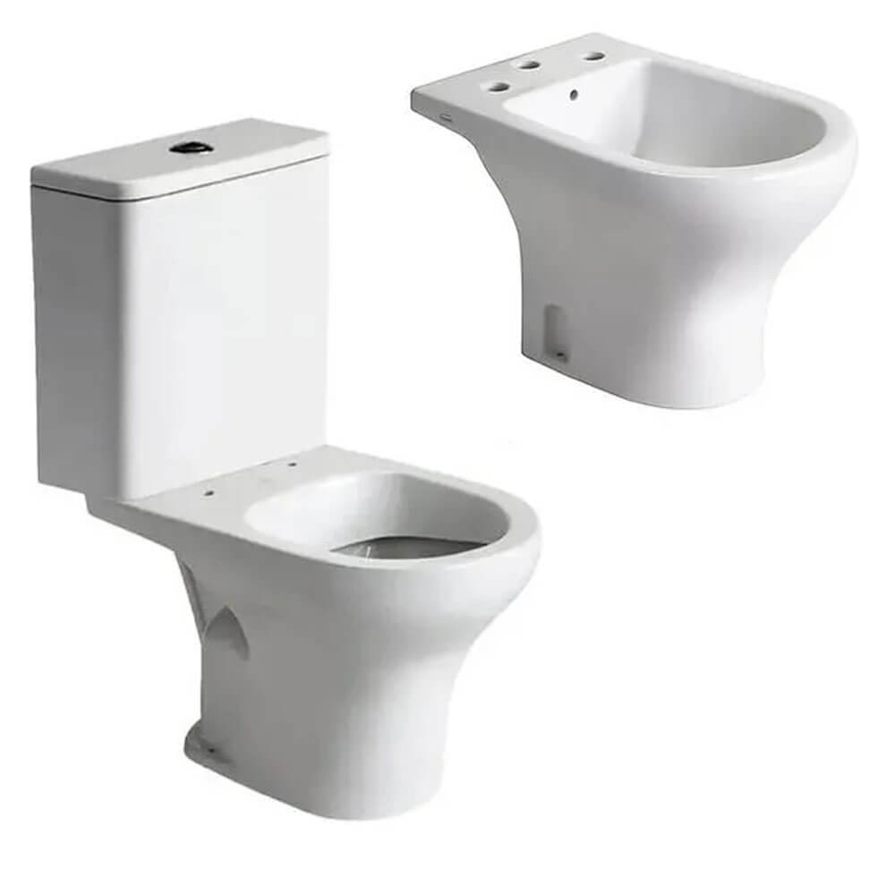 Bidet Inodoro Traful Combo Baño Veneto Ferrum Inodoro Depósito