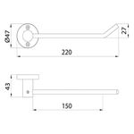 Toallero-Corto-Cromo-Fv-Arizona-163-B1-esquema